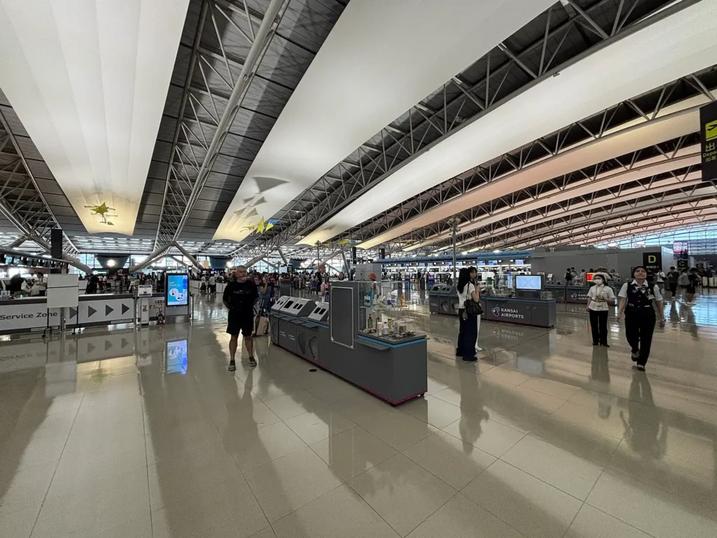 Kansai International Airport Terminal 1 departure hall